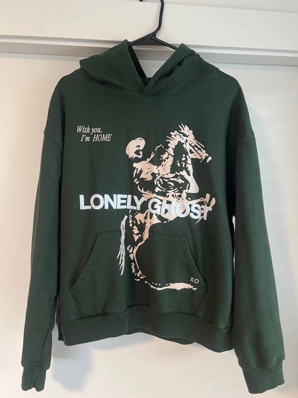 Lonely Ghost Hoodie “You Feel Like Home”